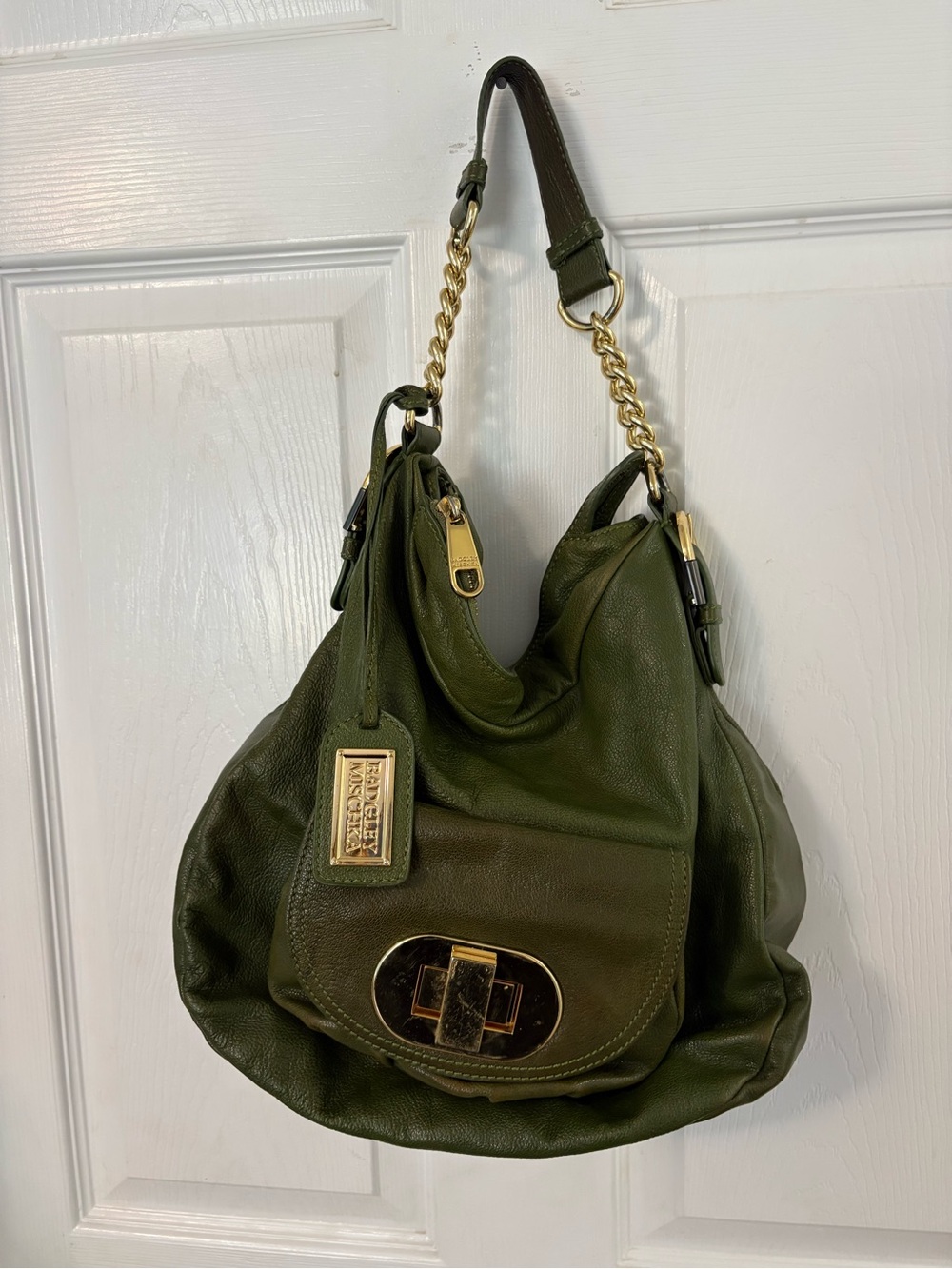 Badgley Mischka “Connie” hobo handbag